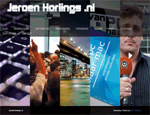 Tablet Screenshot of jeroenhorlings.nl